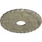 Ekena Millwork Kendall Train Station Medallion (Canopies up to 3 7/8"), 18 1/2"OD x 3 7/8"ID x 1"P, Castle Stone CM18KDCSC - alternate 2